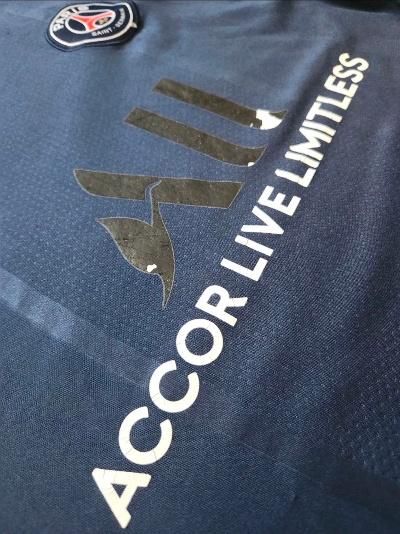 Camisa PSG Jordan Domicílio 2021/2022 Azul Marinho Paris Saint-Germain Futebol – photo 3